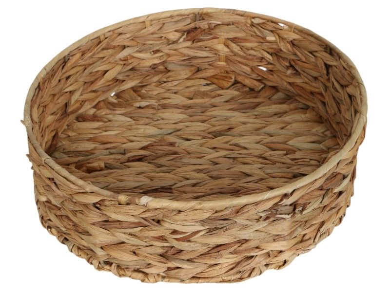 George &amp; Mason - Round Seagrass Home Storage Basket Large - 35cm x 28cm