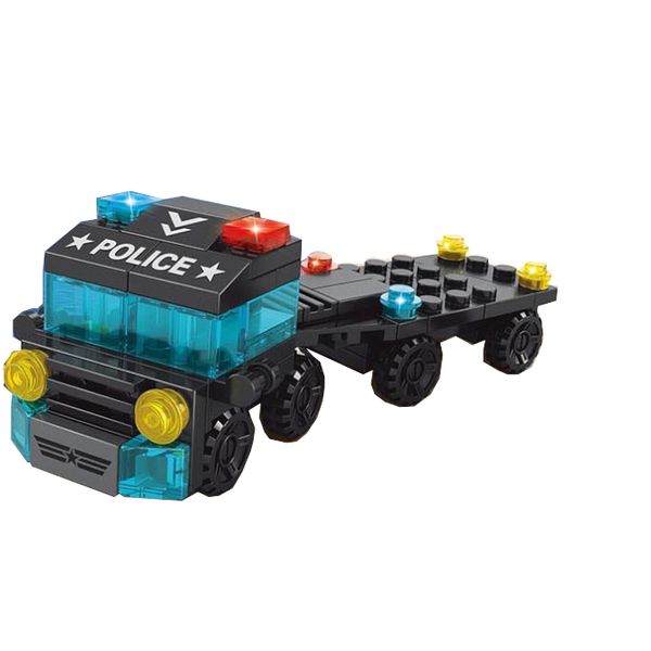 Olive Tree - Tiger Swat 6 in 1 Special Police Boat Truck Chopper 147pcs