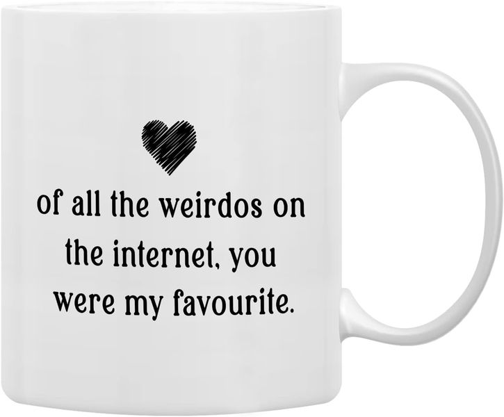 Favourite weirdo-Father's day-Mother's day-Christmas-Valentines Mug