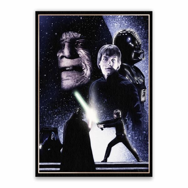 Vader VS Luke, Father VS Son Poster - A1