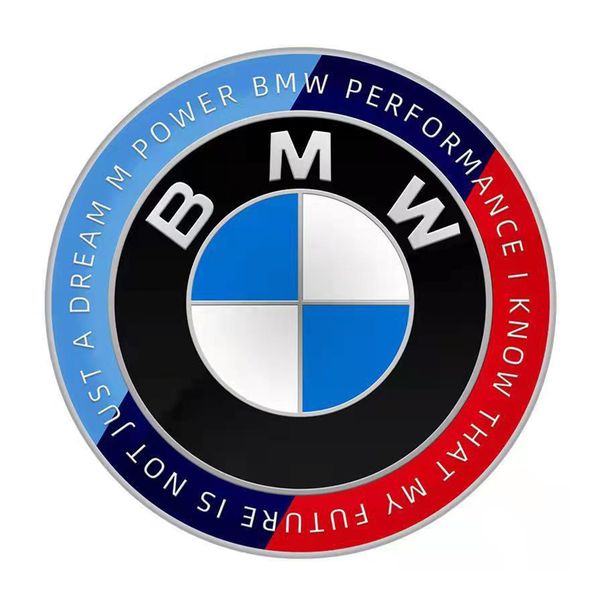 SH-BMW-KITH-81-3H, BMW Kith Limited Edition Bonnet Emblem With 3 Holes