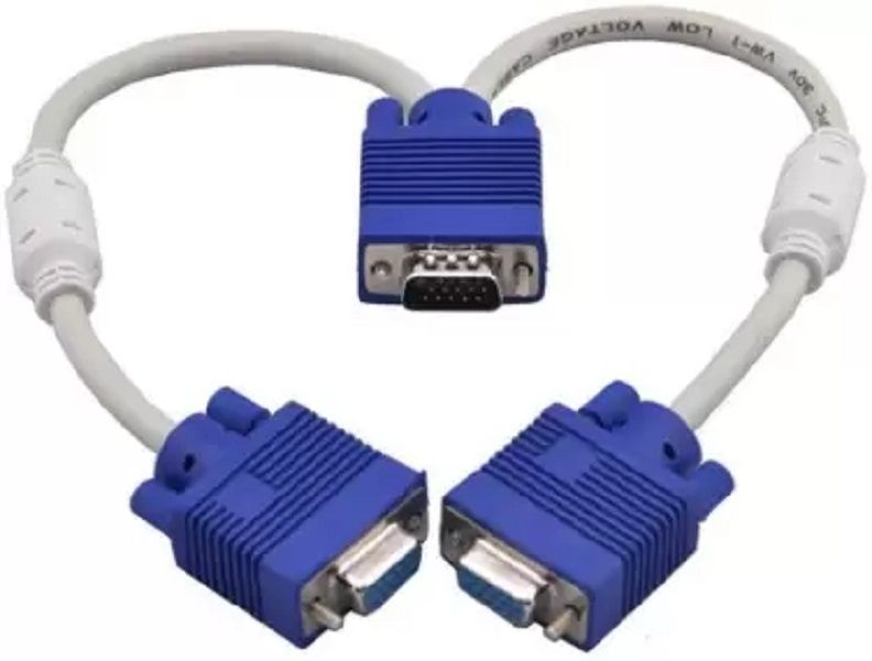 VGA Male to 2 x VGA Female Splitter XF0560