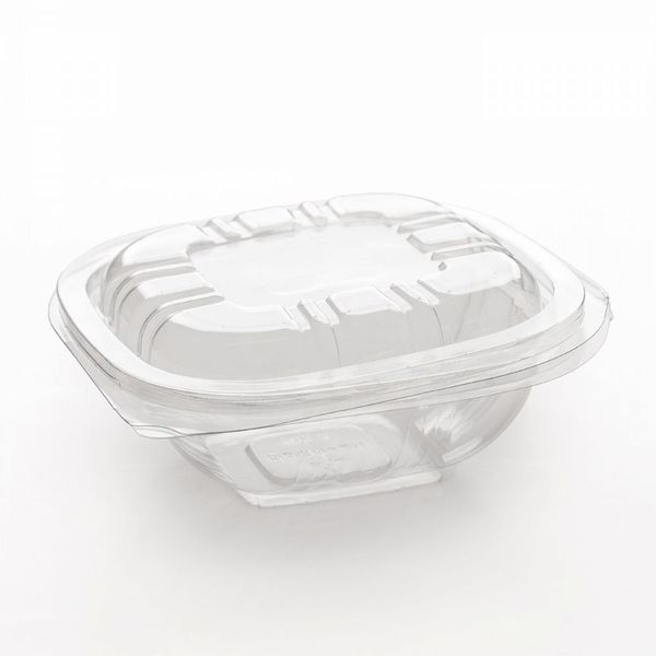 Round Clam Shell Plastic Take Away Containers 1000ml 10 pack