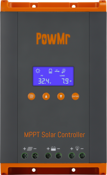 PowMr 60A MPPT Solar Charge Controller Support Parallel 12