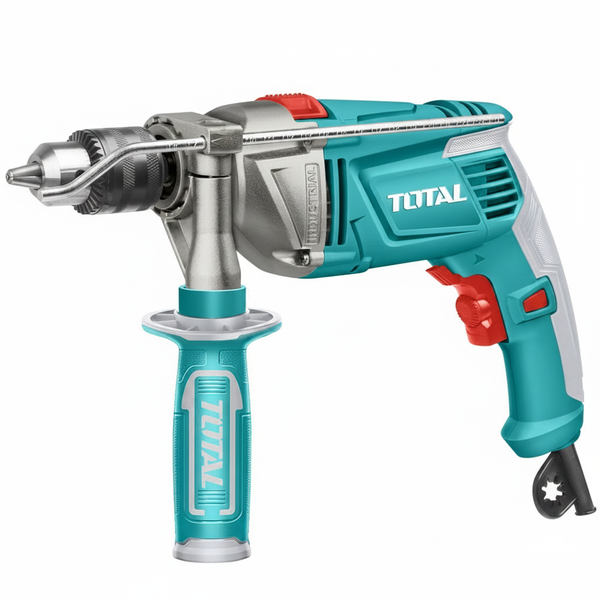 Total Impact Drill 1010W 220-240V 13mm Chuck for Wood, Metal, Masonry