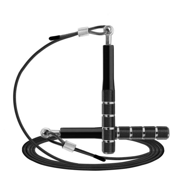 Speed Jump Rope with Ball Bearings, 9.8ft Adjustable Steel Wire for Fitness