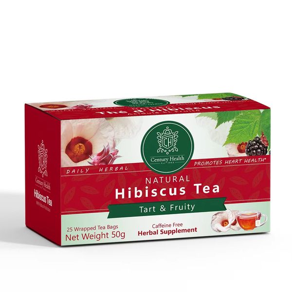 Hibiscus Tea | Natural Herbal Fruit Tea, Sour-Sweet and Refreshing