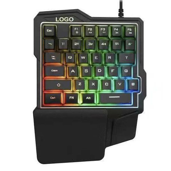 One-Hand Wired Gaming Keyboard GG-K7