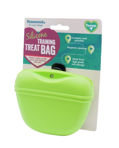Rosewood Silicone Training Treat Bag