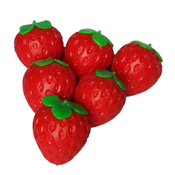 Strawberry Stress Relief Toys Bubble