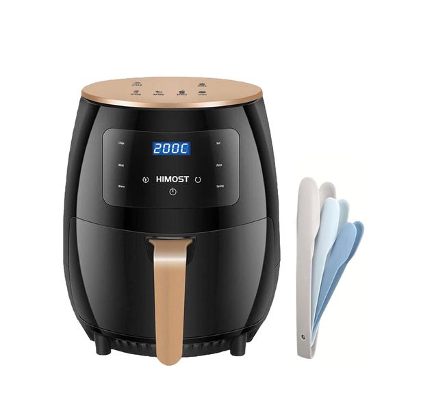 HiMost Oven 6L Air Fryer Including a Nesting Tongs Set