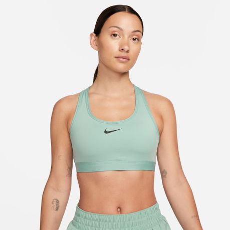 Nike Women's Medium-Support Non-Padded Sports Bra Dri-FIT Swoosh Medium