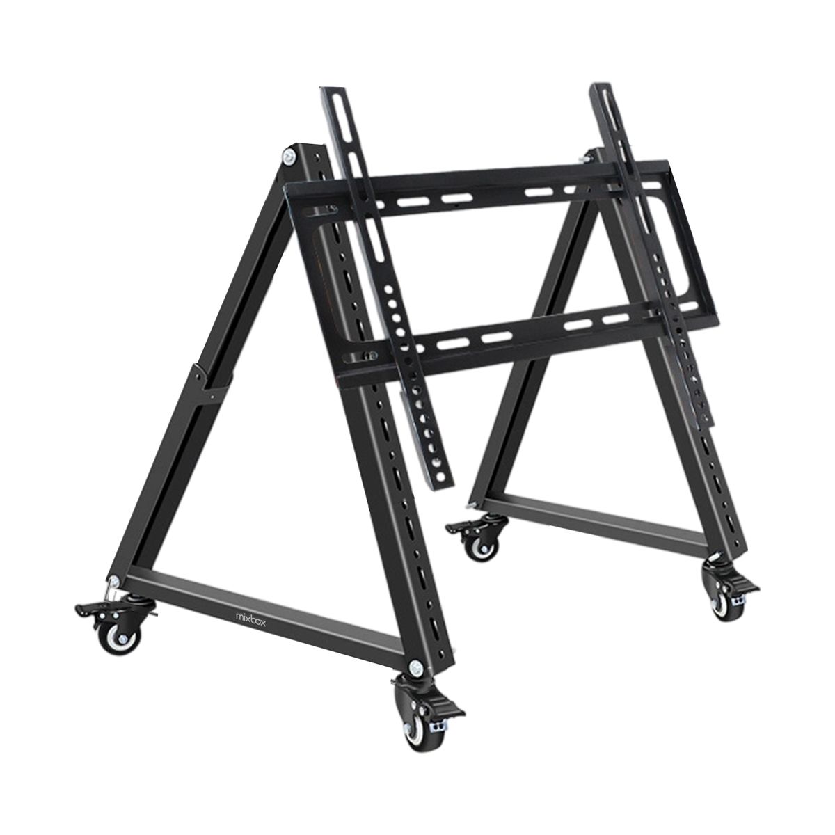 Mix Box Low Height Mobile TV Cart TV Stand with Wheel for 32-70 inch