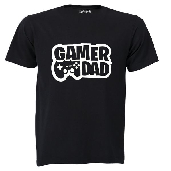 Gamer Dad Control Adults T-Shirt