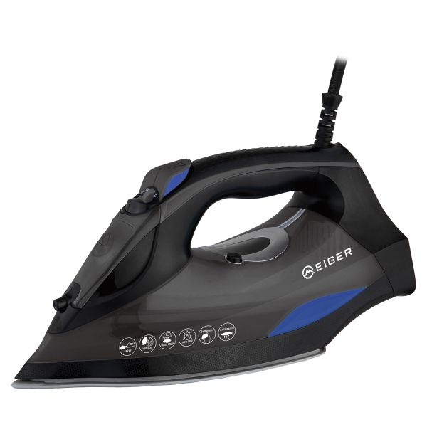 Eiger OneTemp Steam Iron with Double Soleplate - Oracle Series