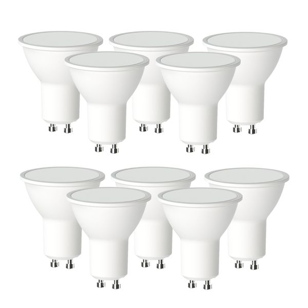 Gizzu Everglow Rechargeable Emergency GU10 Downlight Bulbs - 10 Pack