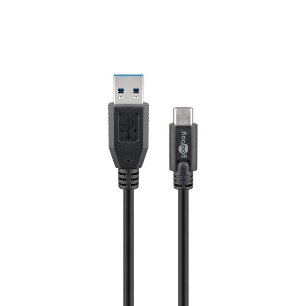 Goobay Sync &amp; Charge Super Speed USB-C to USB A 3.0 Charging Cable