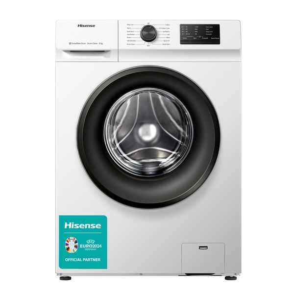 Hisense 6Kg Front Load Washing Machine-White