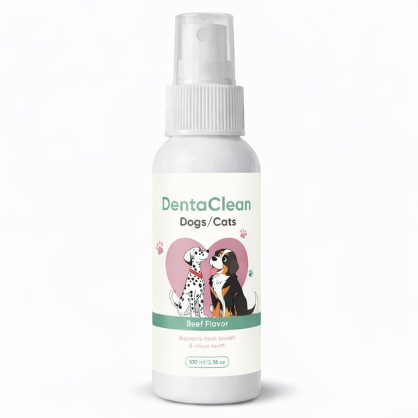Oral Spray For Cats &amp; Dogs, Pet Teeth Cleaning Spray