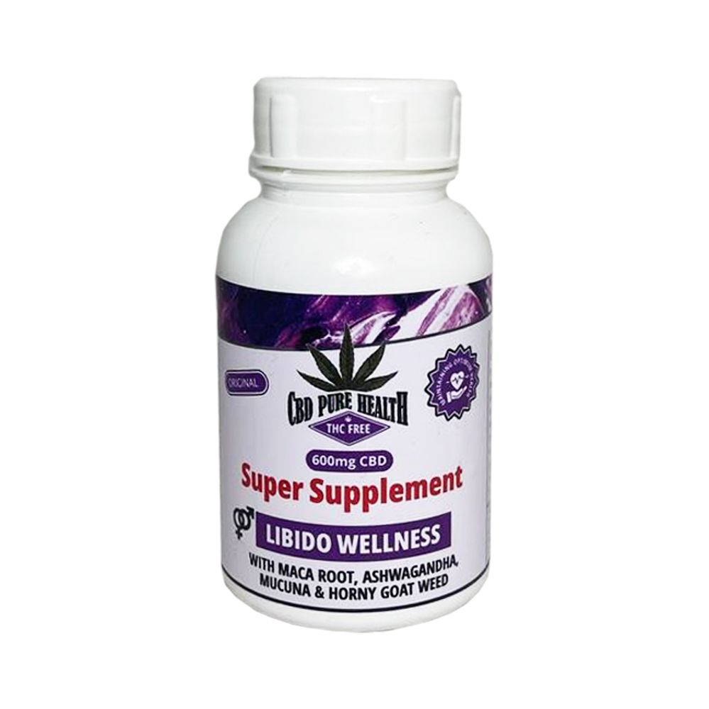 CBD 600mg Libido Wellness Supplement with Maca, Ashwagandha & Mucuna