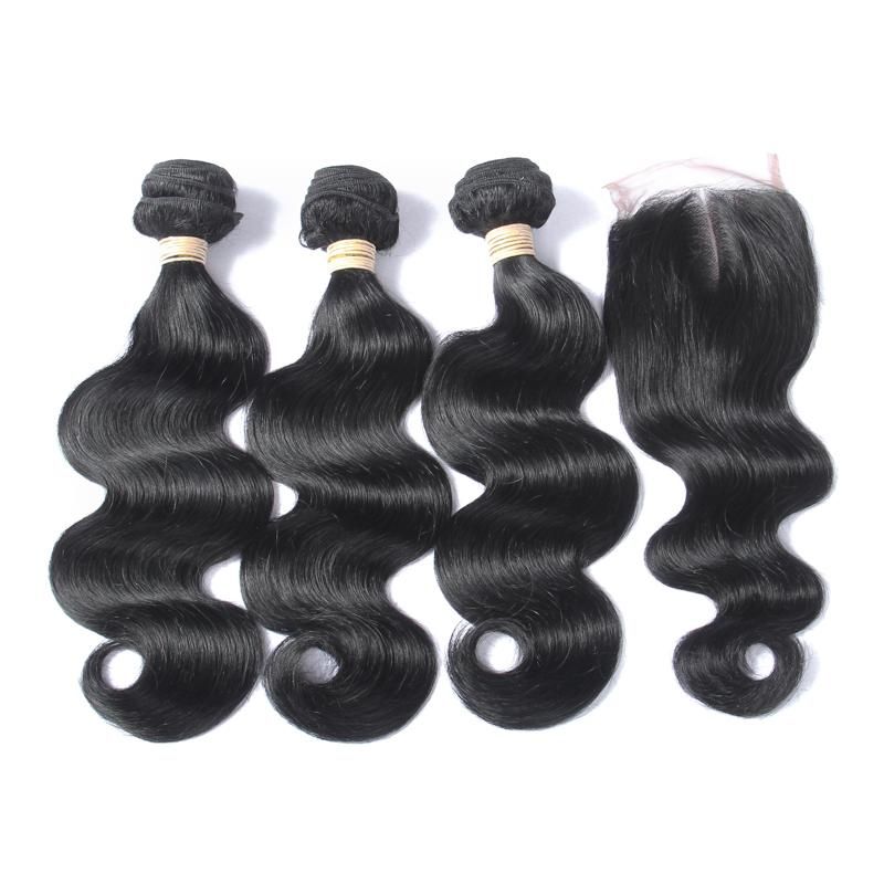 20 inches x3 Brazilian Body Weaves and Closure | Buy Online in South ...