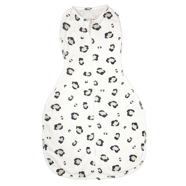 Little Acorn ZipMe Swaddle - Leopard Print