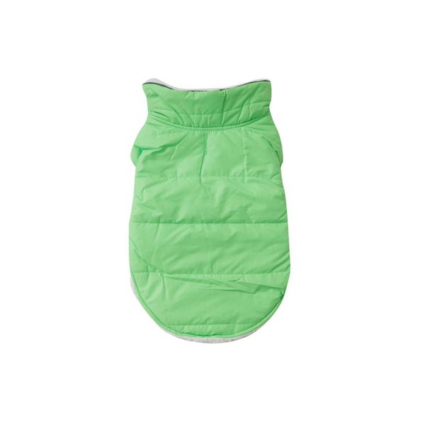 Dog Puffer Jacket - Green - Small