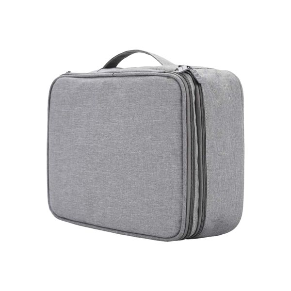 2-Layer Multifunctional Organizer Bag with Compartments