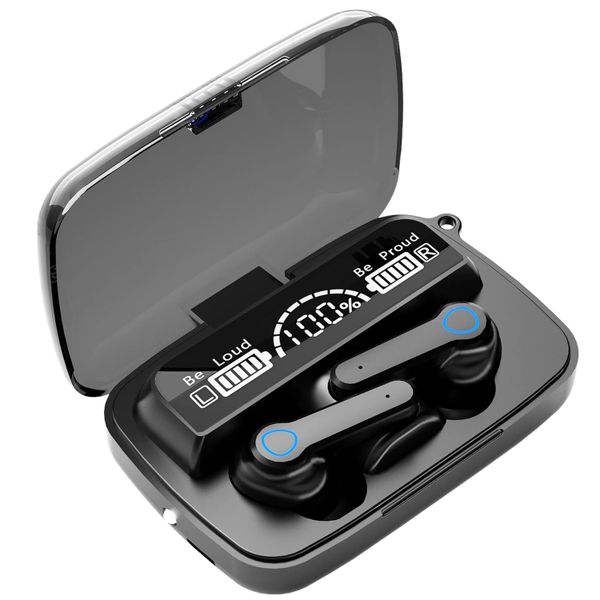 M19 - Bluetooth V5.1 Earphones With Intelligent Touch Control - Black