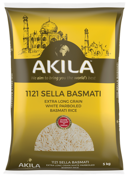 Akila 1121 Sella Basmati Rice - 5kg