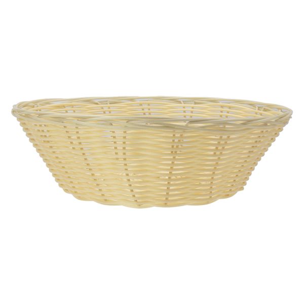 Regent Woven Basket Round Hollow Cord Pp Plastic, 230mm Dia