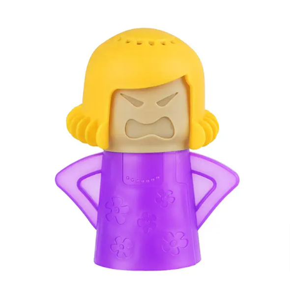 Steam Cleaning Magic Angry Mama Microwave Cleaner F35-8-121