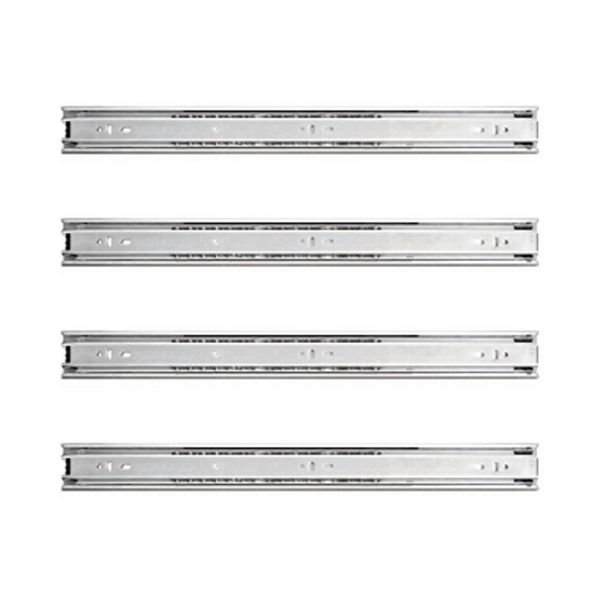 2 Sets of Ball Bearing Extension Drawer Slides / Runners - 500mm