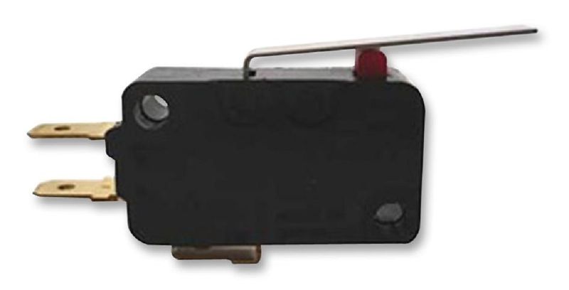 Omron (D3V-163-1C26) Microswitch, Miniature, Long Hinge Lever