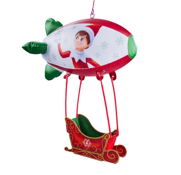 The Elf On The Shelf - Polar Props - Peppermint Inflatable Blimp Ride(7 Pieces)
