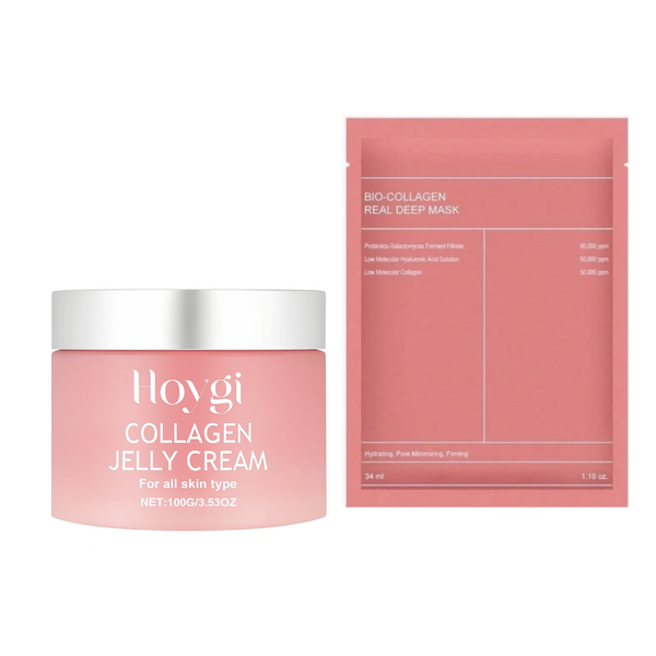 Collagen Jelly Cream with Bio-Collagen Face Mask - Duo
