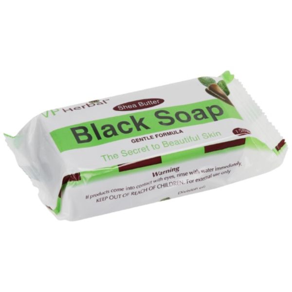 VP Herbal Shea Butter Black Soap 150g