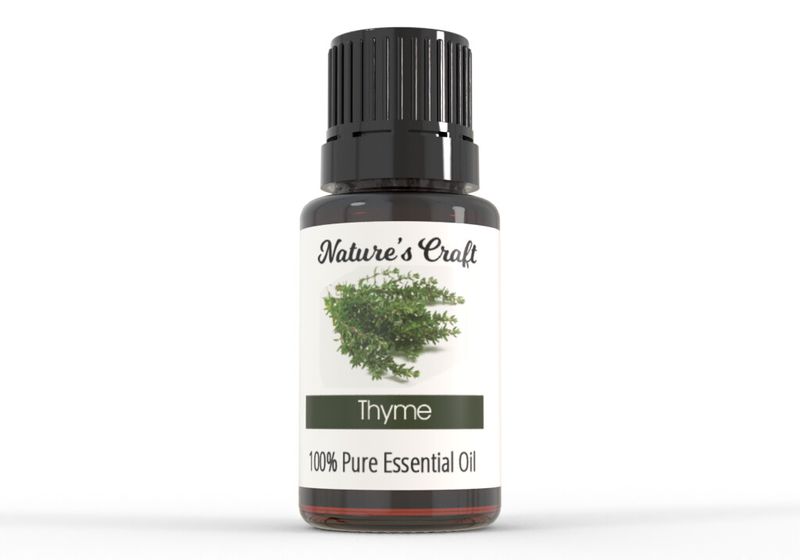 Nature's Craft Pure Thyme White Essential Oil 10ml