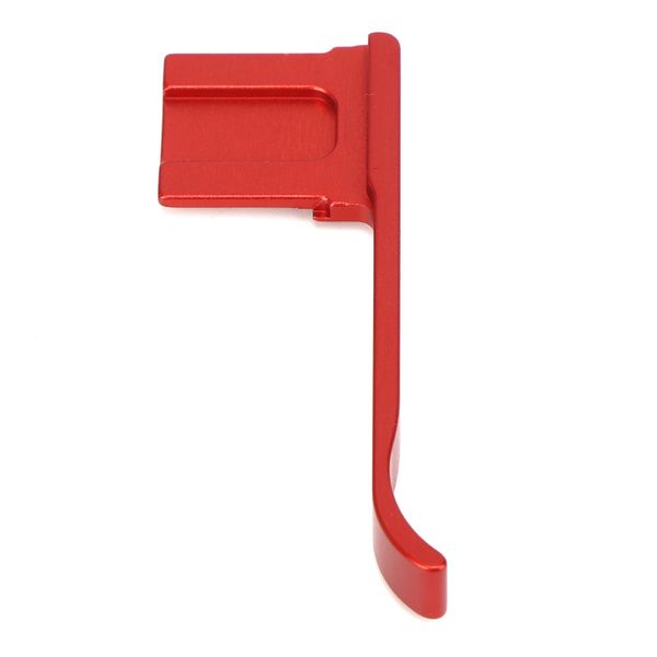 GR3 Aluminum Alloy Red Thumb Grip Compatible with Ricoh GRIII Camera