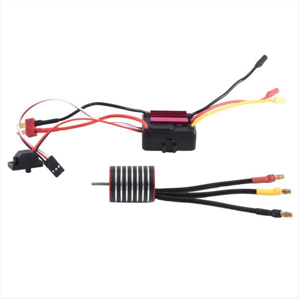 Waterproof Brushless Motor with 35A Esc Combo Set 2430 7200Kv
