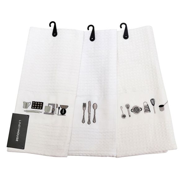 LinenHouse Chefs Secrets Tea Towel Set