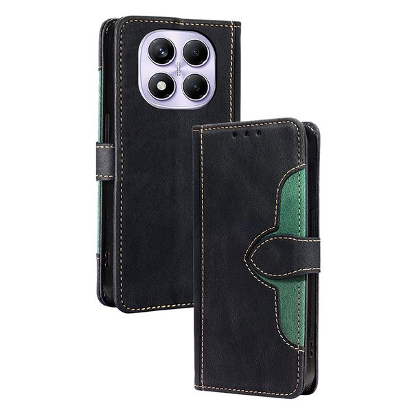 Retro PU Leather Flip Cover Case Compatible With Redmi Note 14 Pro Plus 5G