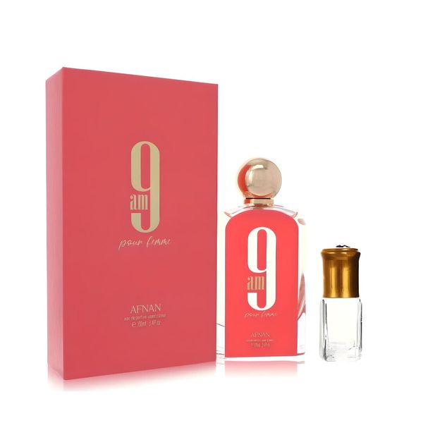 9am Pour Femme Eau de Parfum - 100ml + Perfume Oil Gift
