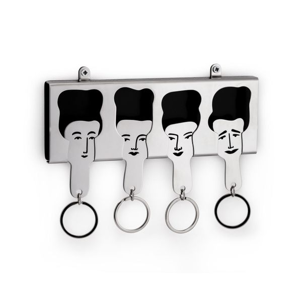 Carrol Boyes Key Ring Set of 4 - All Keyed Up!