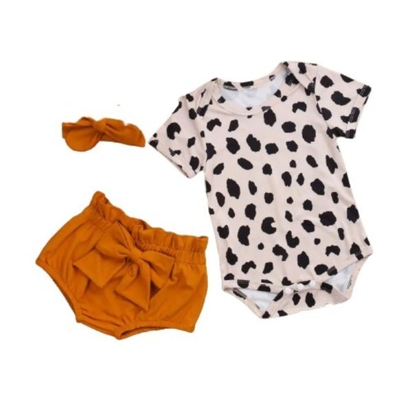 3 Piece Spotted Outfit