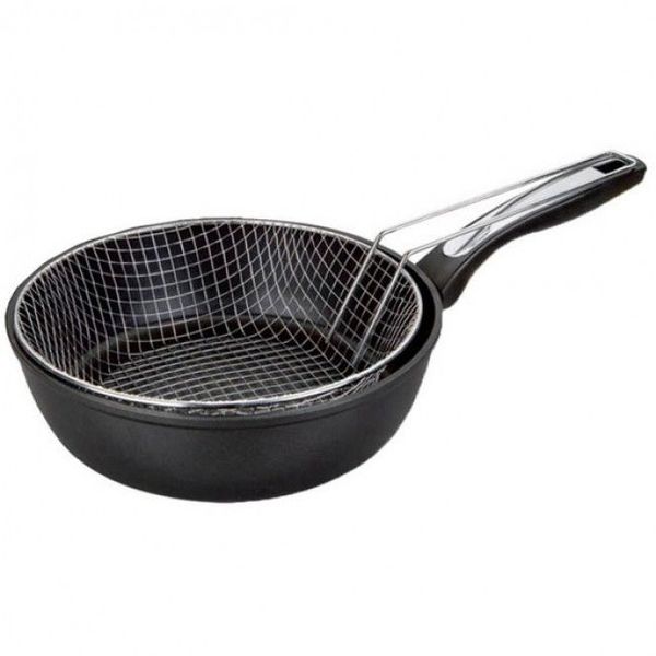 Ibili - Indubasic Frying Set With Basket, 26cm