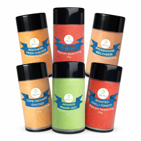 Gourmet Popcorn Seasoning - Combo 6 Pack