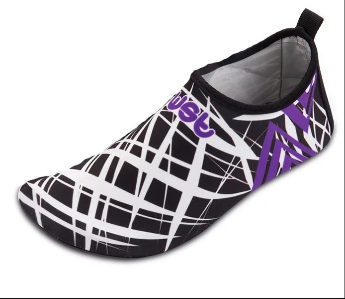 Aqua Shoes Thin Black White image