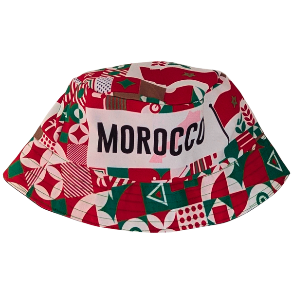 Morocco Flag of Flags Bucket hat