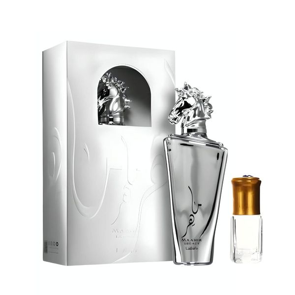 Maahir Legacy Eau de Parfum - 100ml + Perfume Oil Gift